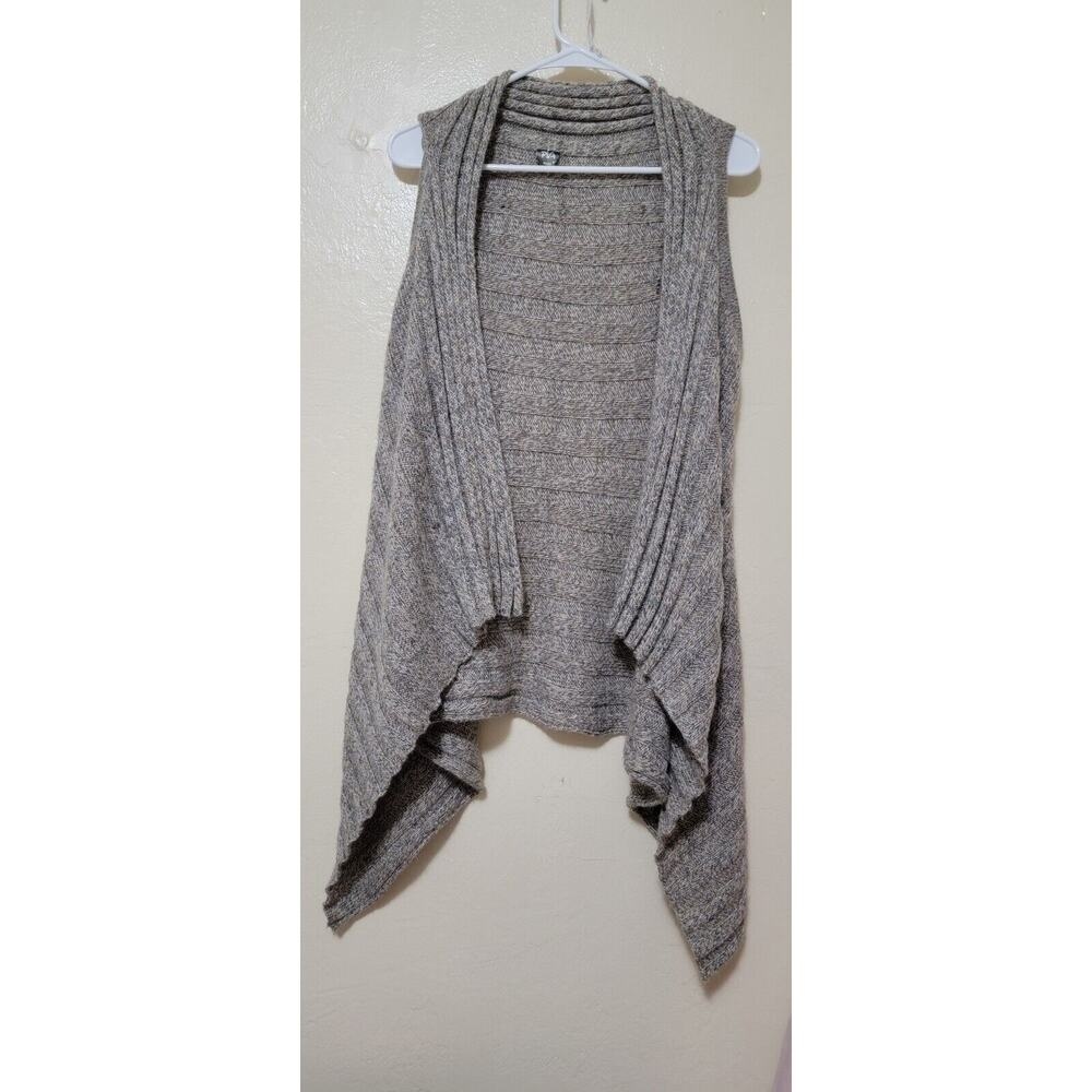 PIA PERU CARDIGAN SIN MANGAS DE ALPACA SIZE M COLOR BEIS